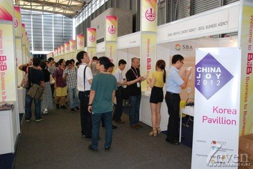 2012ChinaJoy：韩国馆创造6.3亿元出口业绩