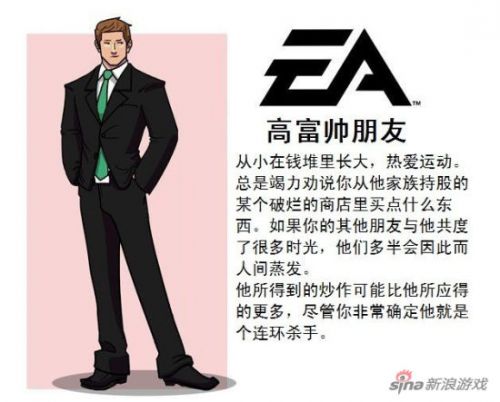 EA：高富帅