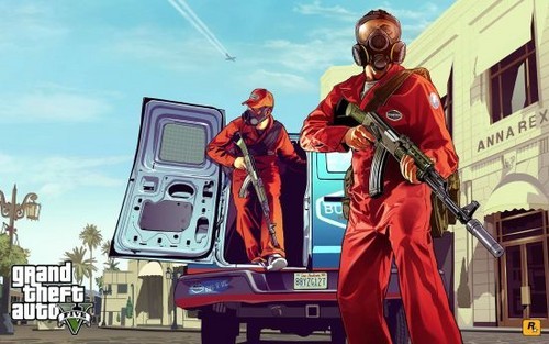 《GTA5》首张官方插画 11月公布信息 