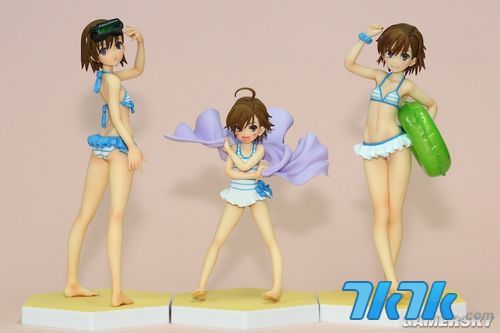 《某科学的超电磁炮》御坂妹妹清凉泳装手办登场