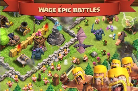 clash of clans(from gamesindustry)