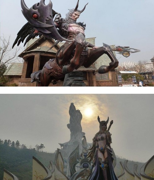 中国首个耗资3亿魔兽主题公园 或将面临侵权