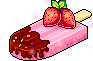 草莓棒冰床