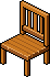 皮皮画室木椅