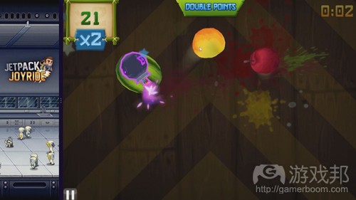 Jetpack Joyride & Fruit Ninja（fromgamasutra）